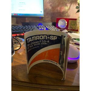 Tamron SP 70-210mm f/3.5 CF Tele Macro Zoom Lens Adaptall-2 Model 52A Clean